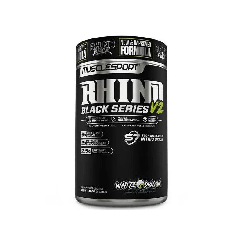 Musclesport Rhino Black Series - All Supplements Gold Coast