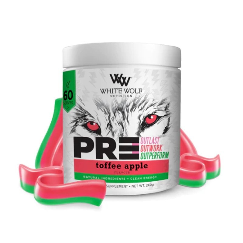 White Wolf Nutrition PRE Workout - All Supplements Gold Coast