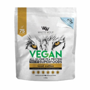 White Wolf Nutrition Vegan All In One Protein Packed With Super Foods - All Supplements Gold Coast