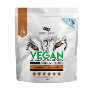 White Wolf Nutrition Vegan All In One Protein Packed With Super Foods - All Supplements Gold Coast