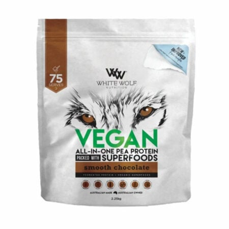 White Wolf Nutrition Vegan All In One Protein Packed With Super Foods - All Supplements Gold Coast